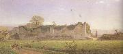 Henry George Hine,RI Amberley Castle (mk46) Sweden oil painting artist